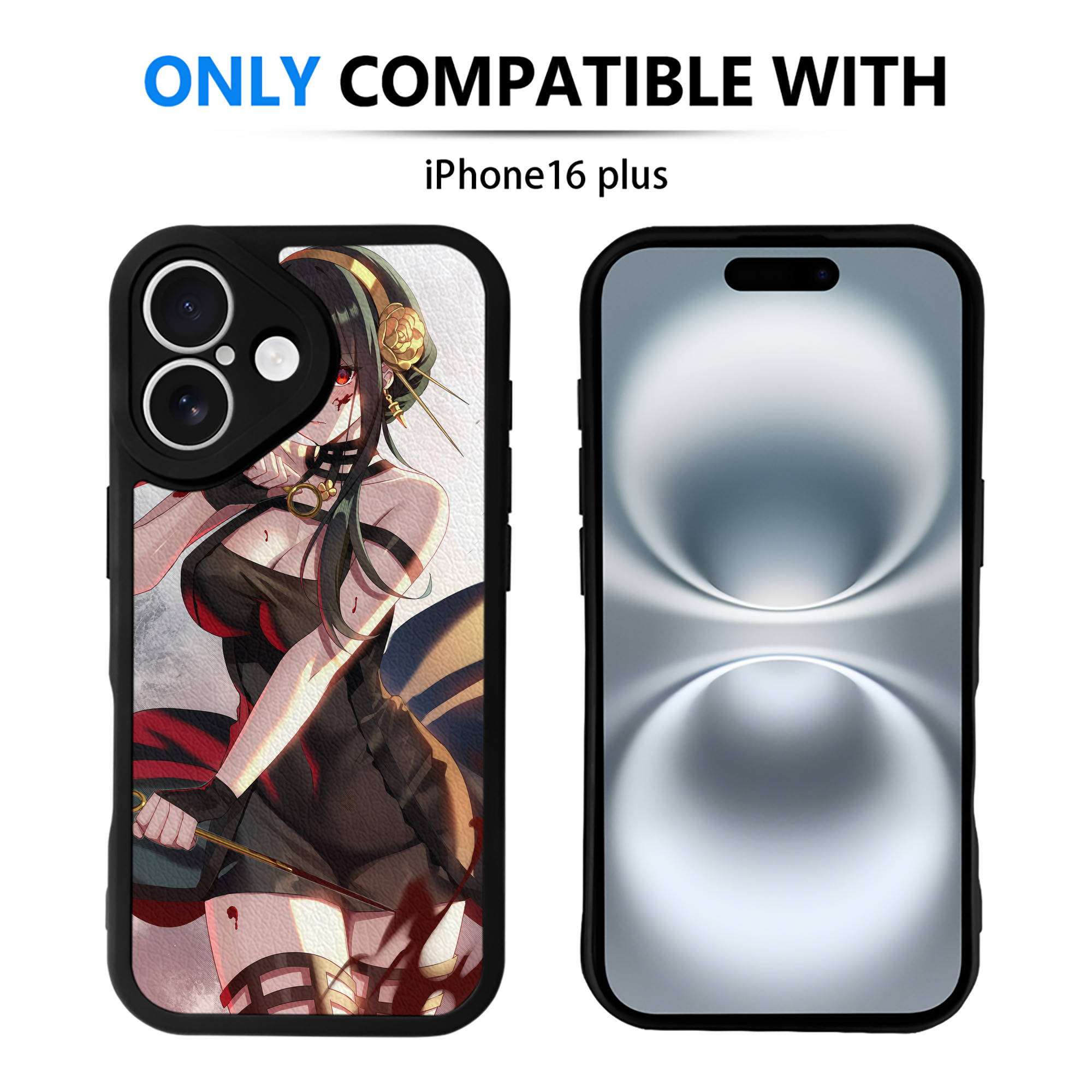 （画像用） SPY×FAMILY间谍家家酒 【iPhone 16シリーズ対応】シリコンスマホケース（レザー調） 材質：シリコン